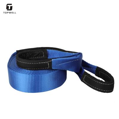 China High Tenacity Customized Round Webbing Belt Sling Polyester Webbing Sling Sling for sale