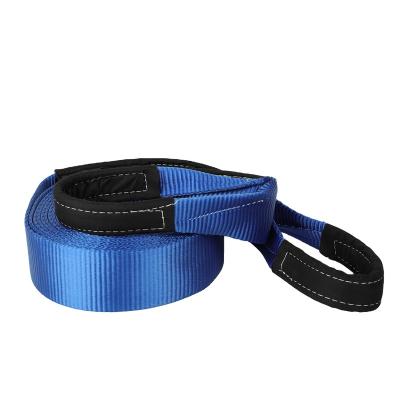 China High Tenacity Customized Length Capacity Customized Nylon Strap CE Wholesale Color Gs Snatch Automatic Car Boat Moving Tow Rope for sale