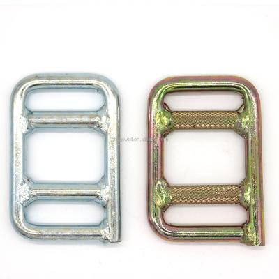 China Solid Brass Cargo Trunk 50mm Double Bar 5000kg Buckle Perimeter Buckle One Way Buckle for sale