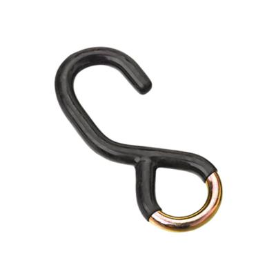 China Heavy Industry Factory Price S Hook 800kg With Half Plastic Coating For 25mm Belt for sale