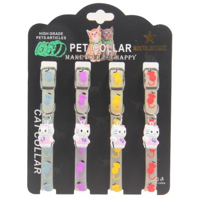 China Factory Outlet Pet Collar Private Label Christmas Waterproof Luxury Custom Nylon Airtag Designers Padded Luminous Pet Collar for sale