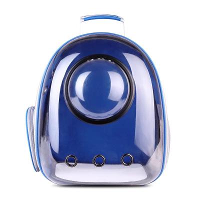 China Popular Hot-selling breathable space capsule pet transparent sling can be portable porous and breathable outdoor travel pet backpack for sale