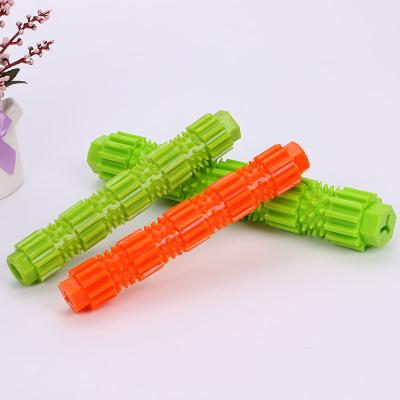 China Viable Dog Chew Toy Pet Dental Bone Stick Hide Food and Seek Dog Toy for sale