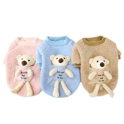 China Stocked Dog Fashions Pet Clothes Dog Jackets Fall Winter Luxury Pet Clothes for sale