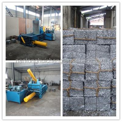 China Cheap Hot Aluminium Can/Copper Scrap Baler Manufacturer/scrap metal baler machine 200*200 mm for sale