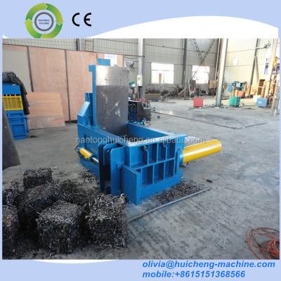 China metal baler steel material scrap steel metal machinery horizontal baler machine 2500*1500*2000 for sale