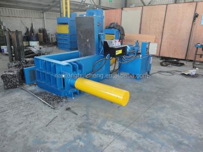 China horizontal waste metal machinery aluminum cans scrap metal press baler machine 2500*1500*2000 for sale