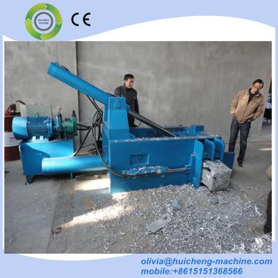 China Bales Hot seling of waste scrap cans / aluminum / copper / steel compress baler machine for sale