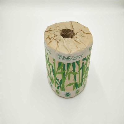 China Soft Bamboo Pulp Toilet Paper Roll for sale