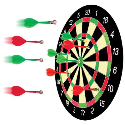 China Plastic Plastic Magnetic Dart Board Boxed Safety Kids Toys Desktop Entertainment Magnet Dart Sets for sale