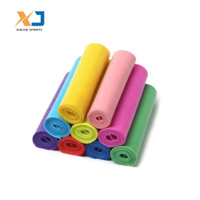 China Bodybuilding Logo Elastic Fitness Resistance Bands made to order for sale