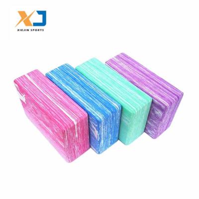 China Durable Waterproof Private Label Non-Toxic Custom Bodybuilding Natural Print Yoga Blocks Set for sale