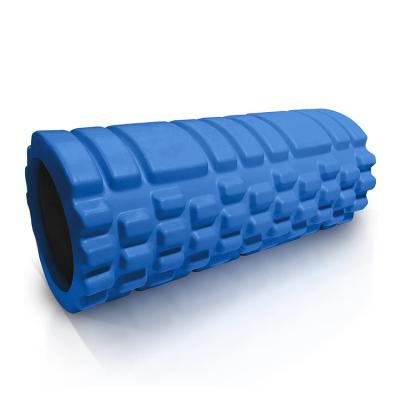 China Customized Deep Water Bottle High Density EVA Foam Roller Durable Yoga Exercise Massage Foam Roller Bottle Leg Muscle Tissue for sale