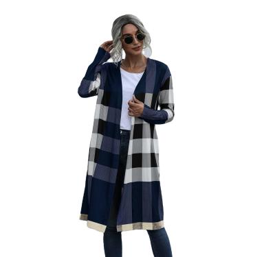 China Promotional High Quality Fashion Unbuttoned Cardigan Women V Neck Sleeves Sweater Cardigan Breathable Long for sale