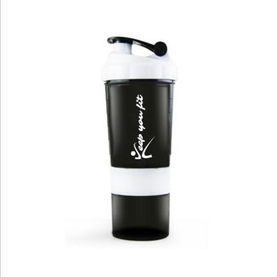 China Hot Selling Sports Sustainable Water Bottle, Protein Bottle Shaker, Plastic Bottle Shaker for sale