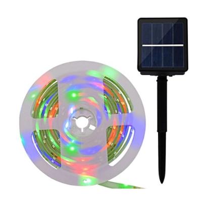 China LANDSCAPE Drop Shipping Outdoor Waterproof Solar Led Strip Light Flexible Led Strips Solar Powered Led Light for sale