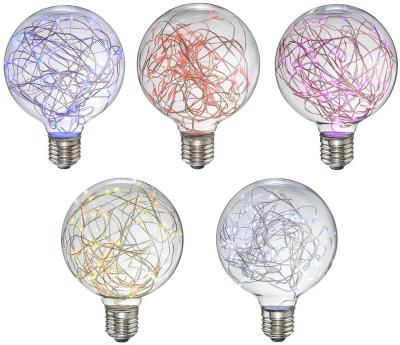 China High quality retro starry design G95 home decorate e27 1.5 -3w filament star bulb for sale