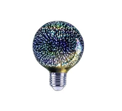 China Wholesale 4w bedroom / restroom led 3D firework bulb for christmas decoration for sale