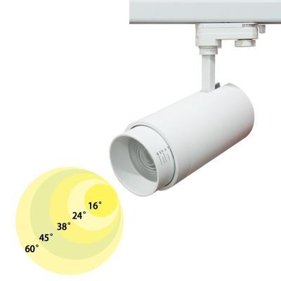 China Retail store 2020 new model led track light with adjustable beam for sale