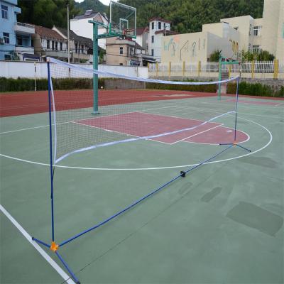 China Sports volleyball hot sale entertainment and protection polyethylene badminton net safety net for outdoor playground batting cage removable net for sale