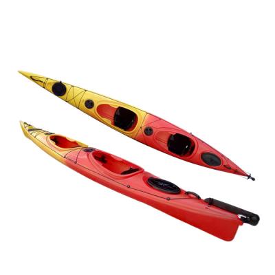 China Heavy Duty High Quality LLDPE Double Sit In Kayak Fishing Kayak With Accessories for sale