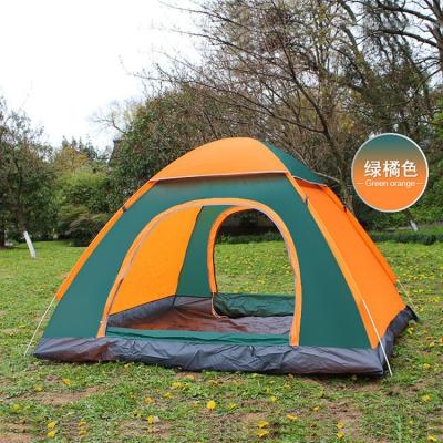 China Extended Type Light Weight Outdoor Fiberglass Packing Back Waterproof Family Camping Tent for sale