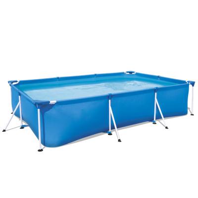 China Family Swimming Pool Hot Deal 220cm PVC Splash View Swimming Pool Luxury Steel Pro Pool For Family for sale