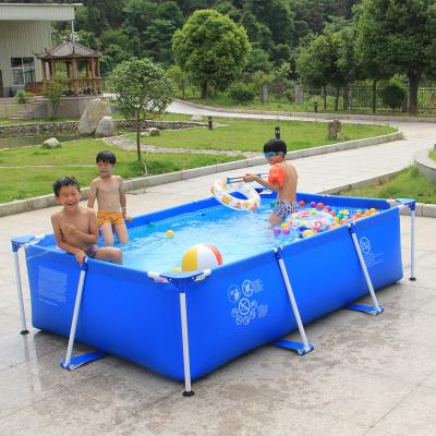 China Family Pool Factory Wholesale Easy Installation Outdoor Luxury Steel Splash View Swimming Pool Pro for sale