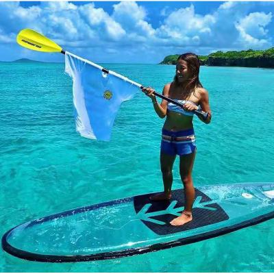 China Heavy Duty High Quality Clear 3m Transparent SIP Stand Up Paddle Board For Adult for sale