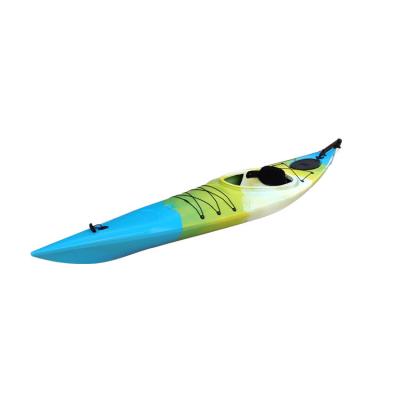 China Good quality heavy duty 11 feet single sit in canoe sea kayak from china kayak factory for rental for sale