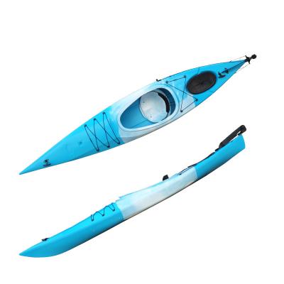 China Hot Sale Heavy Duty Sea Plastic LLDPE 1 Person Sit In Kayak For Fishing Made In China for sale