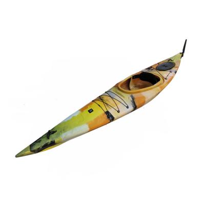 China Heavy duty cheap canoe sit in water HDPE quality paddle OEM whitewater kayak polo racing white for sale