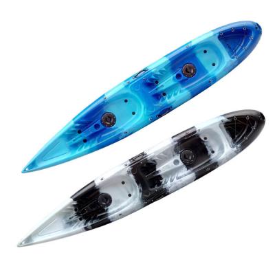 China Chinese Factory Heavy Duty Kayak Paddle Boat LLDPE Sea Material Durable Fishing Kayak for sale