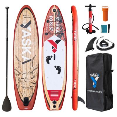 China Unisex custom design double layer pvc sip board inflatable isup paddle board sip for sale