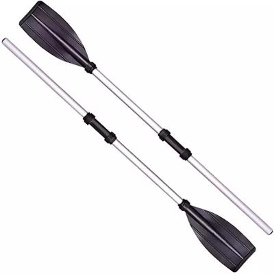 China Heavy Duty Price 125cm Time Favorite Inflatable Boat Oars Fishing Canoe Aluminum Alloy Paddle for sale