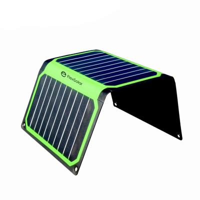 China Outdoor activities such as Sunpower ETFE Factory Custom Foldable Solar Panel 15W 20W 35W 40W 5V Outdoor Backpack Camping Solar Charger for sale