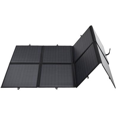 China Portable Waterproof Foldable RV Cover 100w 160w 200w Folding Solar Panel Charger Kit For 12v Battery for sale