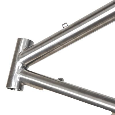 China Light Weight Titanium mtb frame 27.5 titanium frame bicycle titanium bike frame gravel for sale