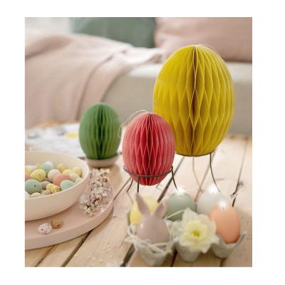 China Umiss Decoration Paper Paper Ornaments Thick Ester Egg Honeycomb Paper Ball for sale