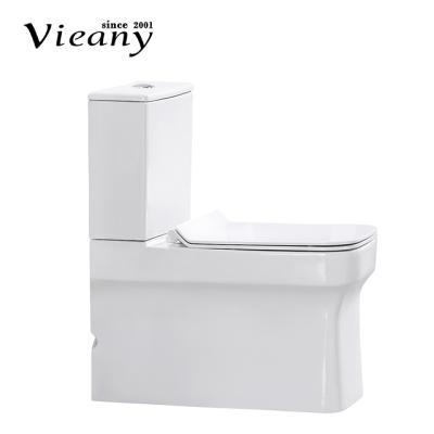 China Double-Flow High Quality Ceramic Two Piece Toiletries Bathroom Closestool Sanitary Washdown Toilet Chest of Drawers for sale