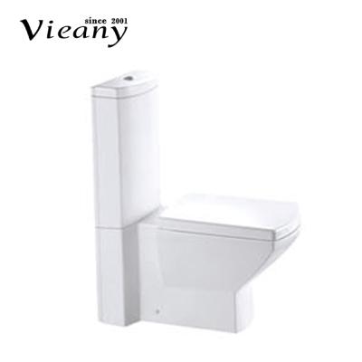 China Double-Flow Modern Ceramic Bathroom Toilet Water Tank Two Piece Inner Wall And Tube-Glaze White Chinese Toilet Sets for sale