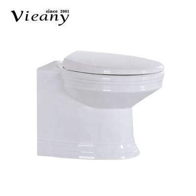 China Double-flush Vieany Double Flushing Narrow Recumbent Toilet With Good Quality Ceramic OK-2474 for sale