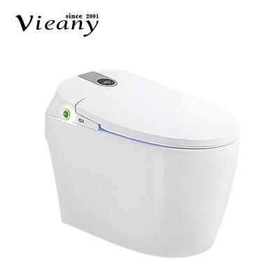 China Wholesale Cheap Floor Standing Instant Hot Ceramic Smart Ceramic Automatic Electric Bathroom Inodoro Double-Flow Smart Toilet WC for sale