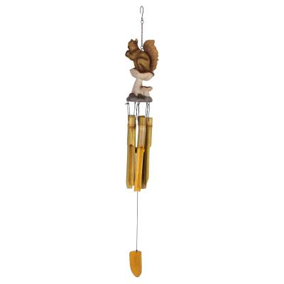 China resin & custom garden bamboo resins heap memorial wind chimes for sympathy gift for sale