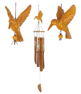 China resin & Wholesale Crafts Resin Bamboo Traditional Wind Chimes With Nice Sound For Gift for sale