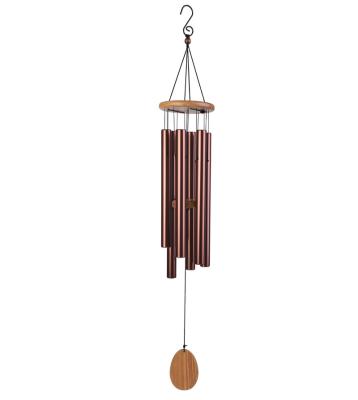 China Mid-Century Modern Aluminum Tube with Top and Garden High Quality Wooden Japanese Wind Chimes for sale