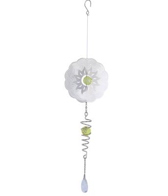 China New Metal Home Decor Wind Chimes Beautiful High Quality Outdoor Wind Spinner for sale