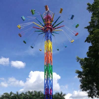 China 55.8m High Crazy Amusement Park 36p Sky Bug Ride 36P for sale