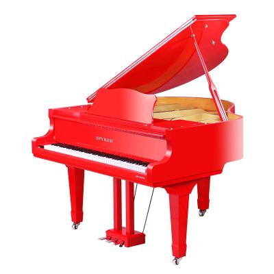 China Red Polished SPYKER HD-152W Digital Grand Piano For Hotel Bar Bookstore for sale