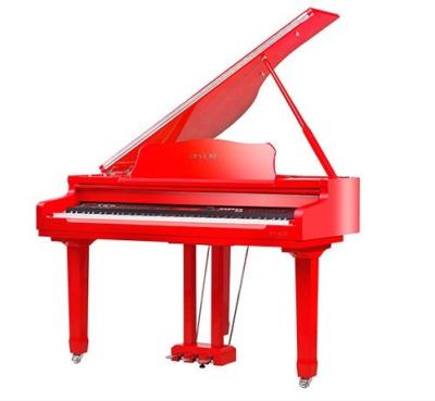 China High Quality Digital Spyker Mini Baby Digital Grand Piano HD-W086 Red Polish for sale